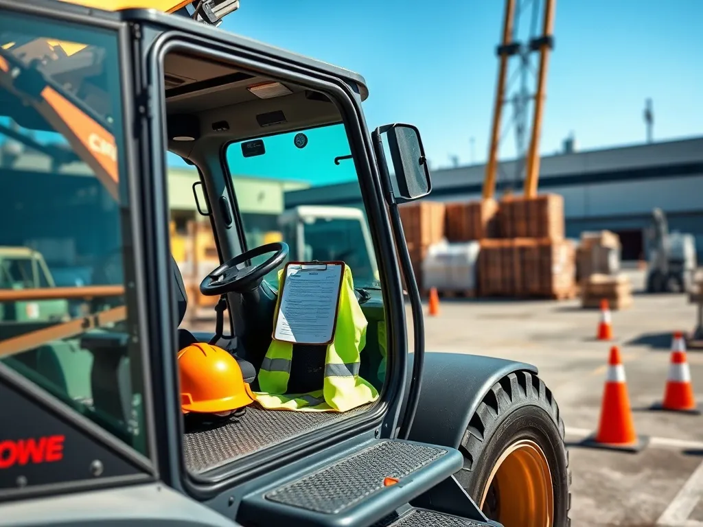 Uprawnienia na ładowarkę teleskopową – jak je zdobyć?