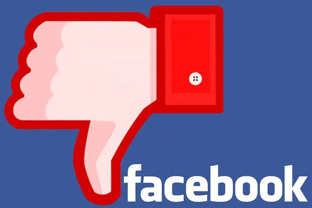 Jak usunąć konto na Facebooku - łapka w dol